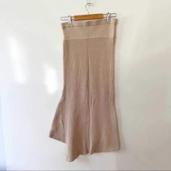 Anthropologie Tracy Reese Knit Sweater Asymmetrical Skirt - Picture 4 of 10